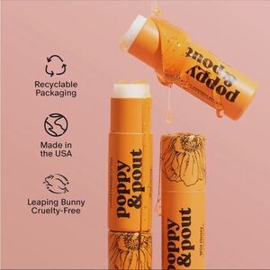 Poppy and Pout Wild Honey Lip Balm